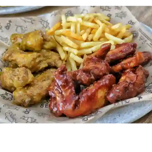 Alitas así O Mas X 6