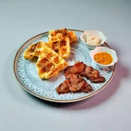 Waffle de Pandebono