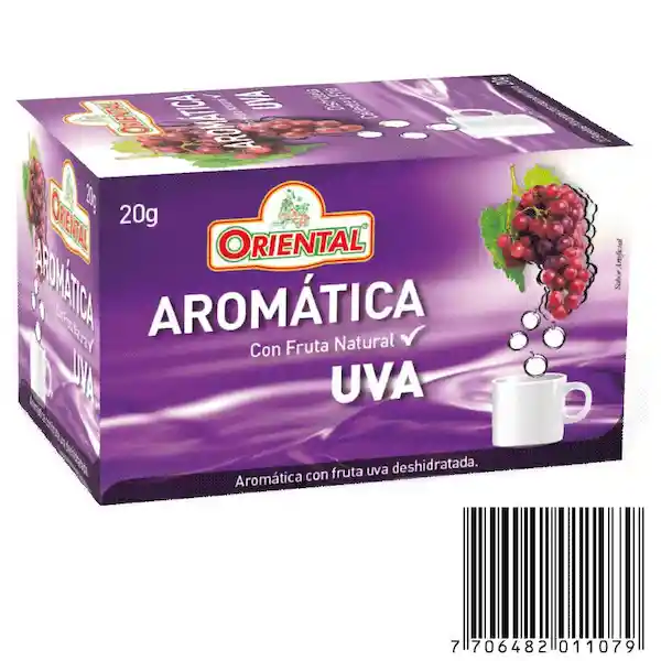 Oriental Aromática con Sabor a Uva