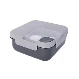 Contenedor de Alimentos 2 Compartimentos Cuchara Style Miniso