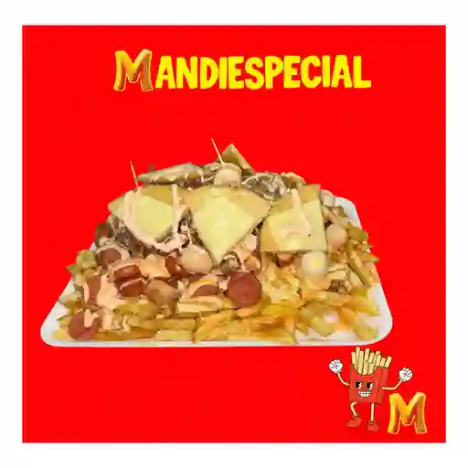 Mandi picada para 4 personas