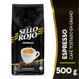 Sello Rojo Café Tostado en Grano Espresso
