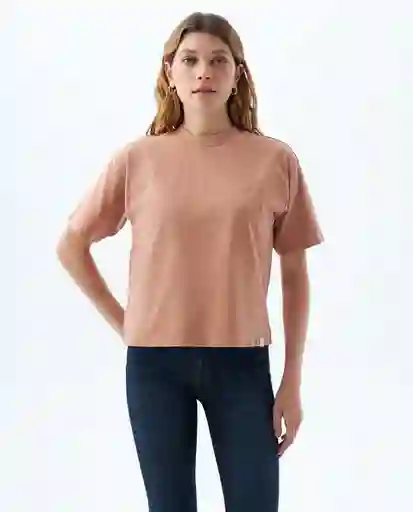 Camiseta Mujer Café Talla M 600F000_CAF171226 Chevignon