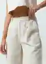 Pantalón Emilia Mujer Crudo Abedul Claro T 10 532G379 Naf Naf