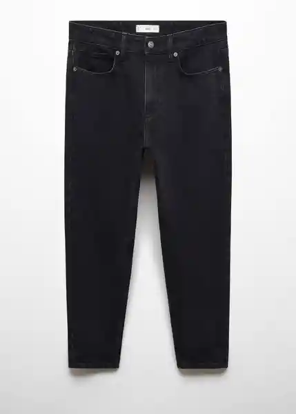 Pantalón Jean Sam Tejano Negro Talla 40 Hombre Mango