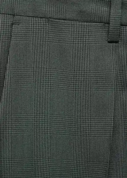 Pantalón Milan Verde Talla 40 Hombre Mango