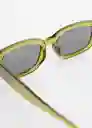 Gafas de Sol Magali Verde Talla 99 Mujer Mango