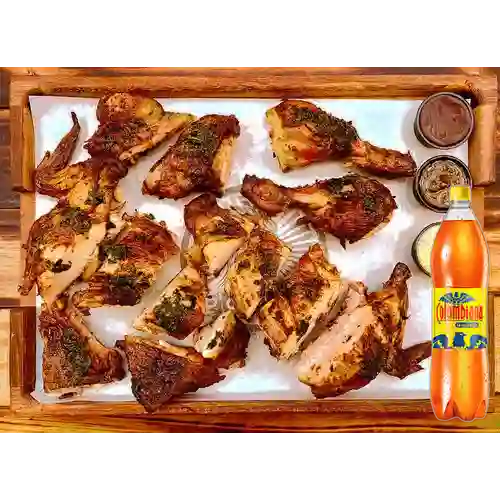 Combo pollo entero + colombiana 1 l