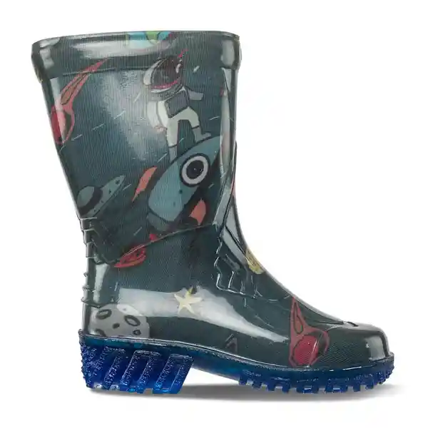 Croydon Botas de Lluvia Galaad 2 Niño Gris Talla 27