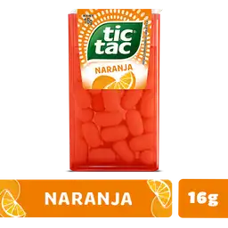 Tic Tac Pastillas de Menta Sabor Naranja