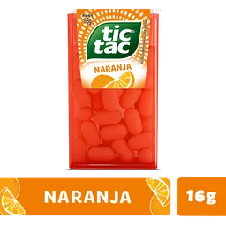 Tic Tac Pastillas de Menta Sabor Naranja