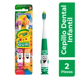 Gum Cepillo Dental Crayola Pip-Squeaks