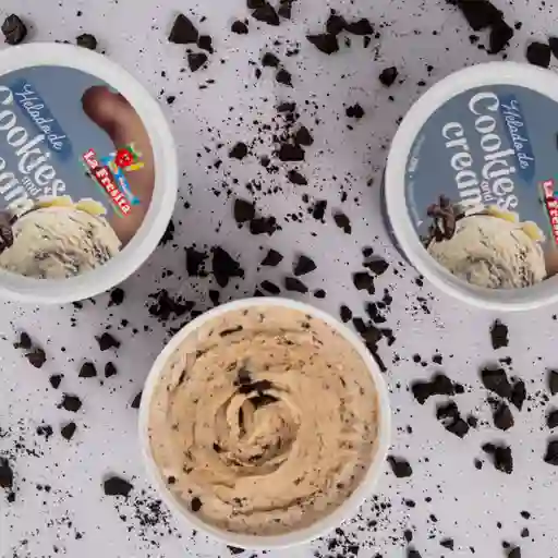 Medio litro cookies and cream