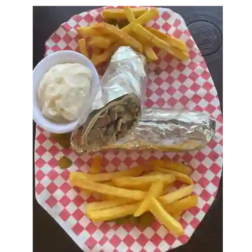Shawarma Mixto Papa Francesa