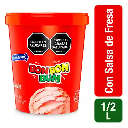 Colombina Helado Sabor Bon Bon Bum Fresa