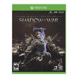 Videojuego Middle Earth Shadow of War Xbox One