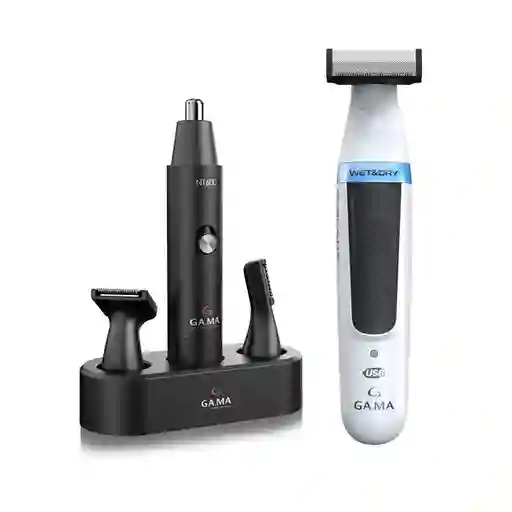 Gama Set Afeitadora Trimmer Gblade + Afeitadora Trimmer Gnt 600