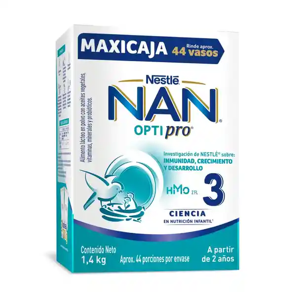 Alimento Lácteo Nan Optipro Etapa 3 1400 g