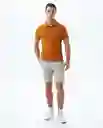 Camiseta Hombre Amarillo Talla XL 800G000_AMA171047 Americanino