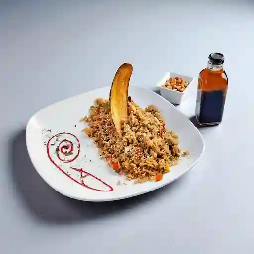 Arroz Chaufa Mixto de Carnes