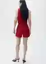 Bermuda Max Granate Talla 38 Mujer Mango