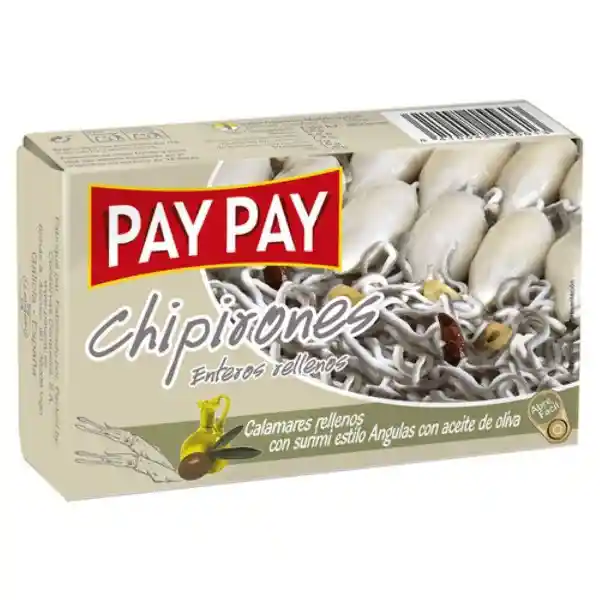 Pay Pay Chipirón Entero Relleno