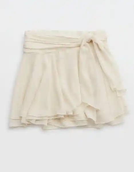 Falda Aerie Beige Talla X-Small American Eagle