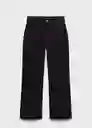 Jean Alex Tejano Negro Talla 44 Mujer Mango