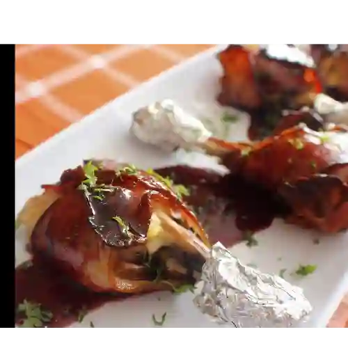 Pierna Pernil en Bbq