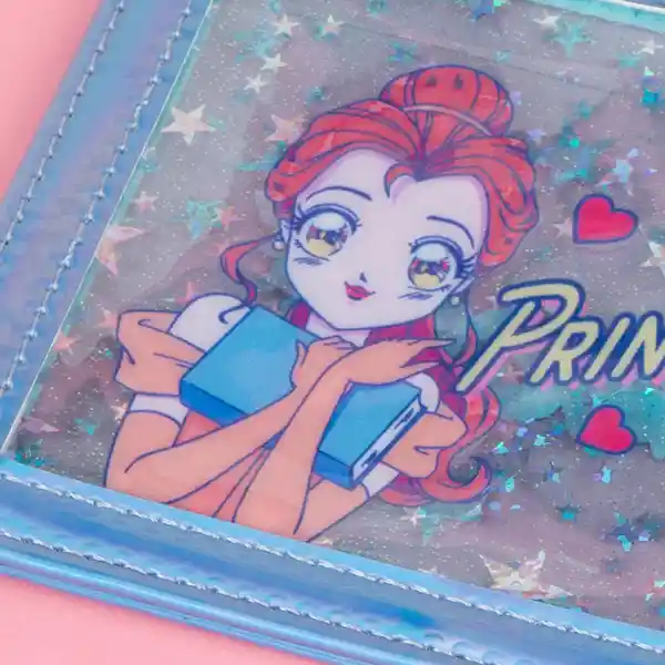 Tarjetero Serie Disney Manga Princesas Bella Miniso