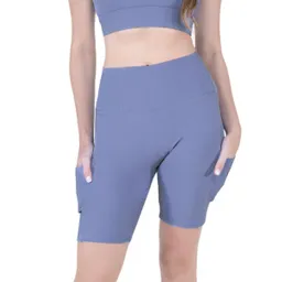Short Ribbed Azul Talla S Everlast