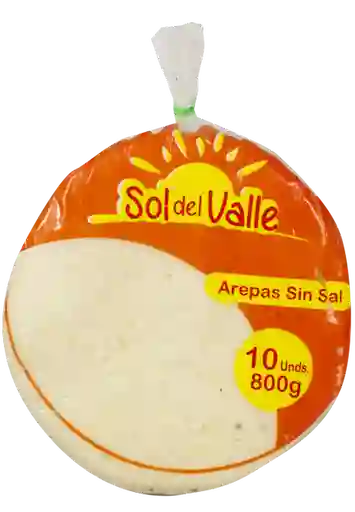 Sol Del Valle Arepas Sin Sal
