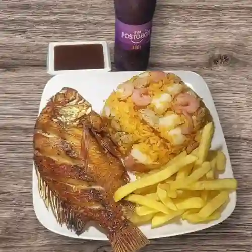 Combo con Mojarra Personal