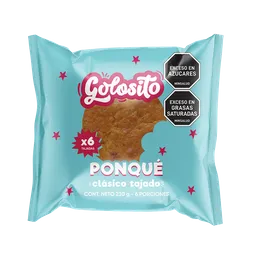Golosito Ponqué Tradicional