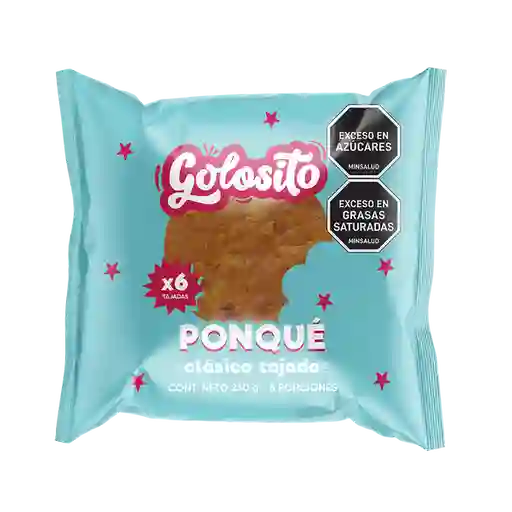 Golosito Ponqué Tradicional