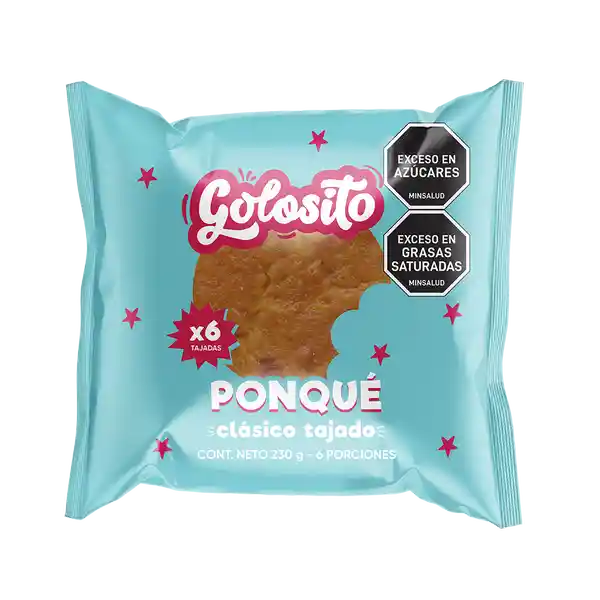 Golosito Ponqué Tradicional