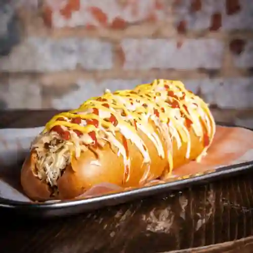 Hot Chkn Dog + Papas