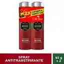 Antitraspirante en spray para hombre Old Spice Adventure 93 g x 2 Unidades