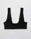 Bralette Aerie Negro Talla X-Large American Eagle 26943238