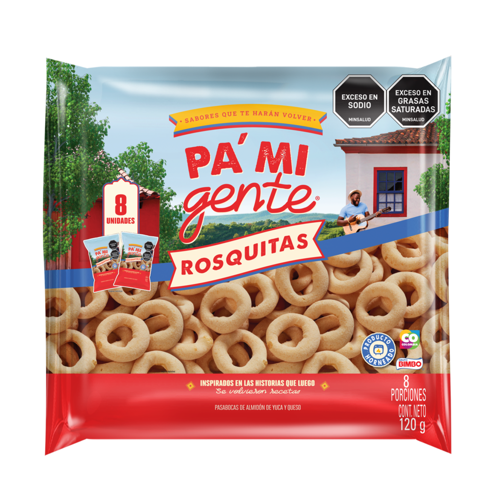 Pa Mi Gente Rosquitas Queso Multipack 120g