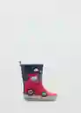 Botas Tractor Rojo Talla 26 Niños Mango