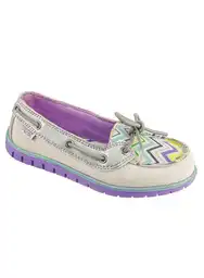 Aeroflex Tenis Deportivos Niña Color Blanco / Lila Talla 23/24