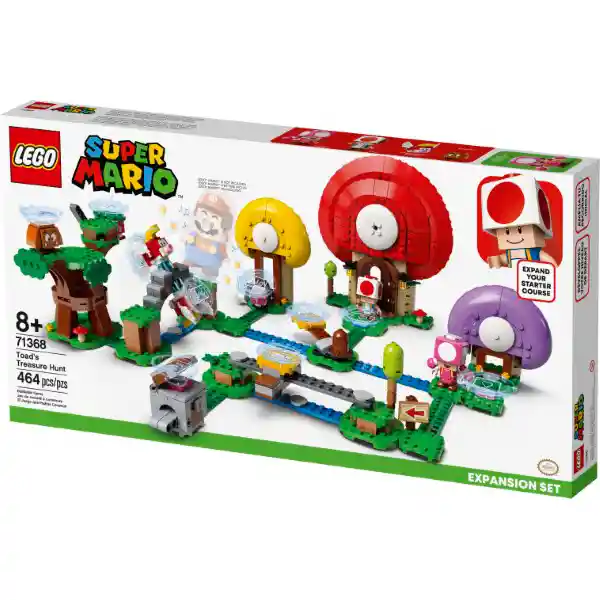 Lego Set De Expansion Caza Del Tesoro De Toad