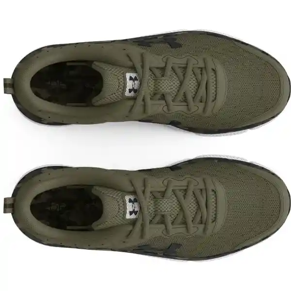 Under Armour Tenis Charged Assert 10 Camo Hombre Verde 10