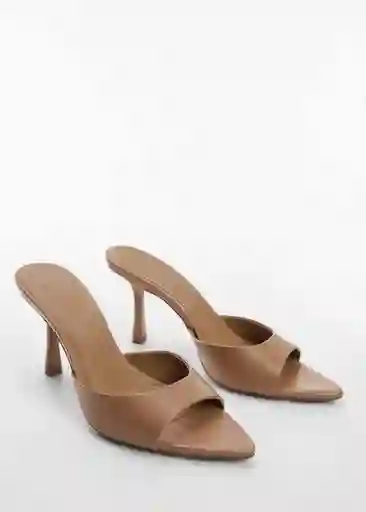 Sandalias Pepy Nude Talla 37 Mujer Mango