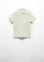 Camisa Polo Javier6 Khaki Talla 14 Niños Mango