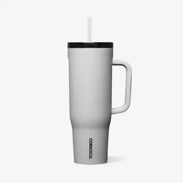 Corkcicle Vaso Cruiser Con Asa Gris 40 Oz