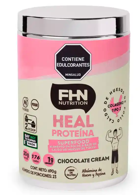 Proteína Fhn Nutrition Heal Chocolate