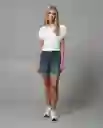 Short Mujer Azul Talla 8 253G004_AZU194024 Rifle