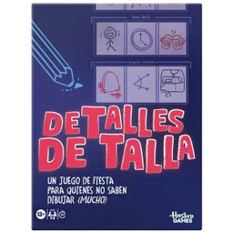 Hasbro Gaming Juego de Mesa Detalles de Talla